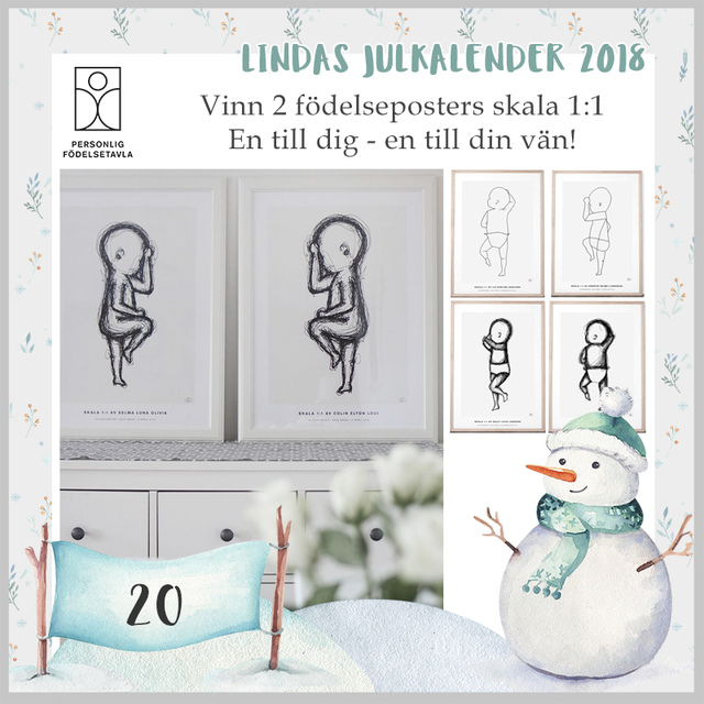 Lindas julkalender 2018 - Lucka 20