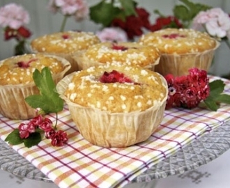 Vinbärsmuffins