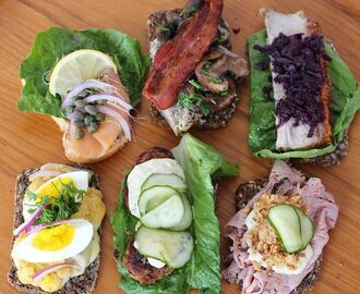 Danish open sandwiches | Danish cuisine, Danish christmas, Danish food