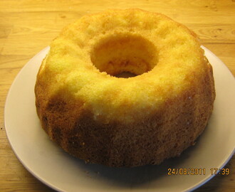 CITRONSOCKERKAKA (GLUTENFRI)