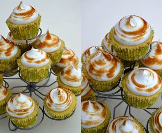 Lemon meringue cupcakes