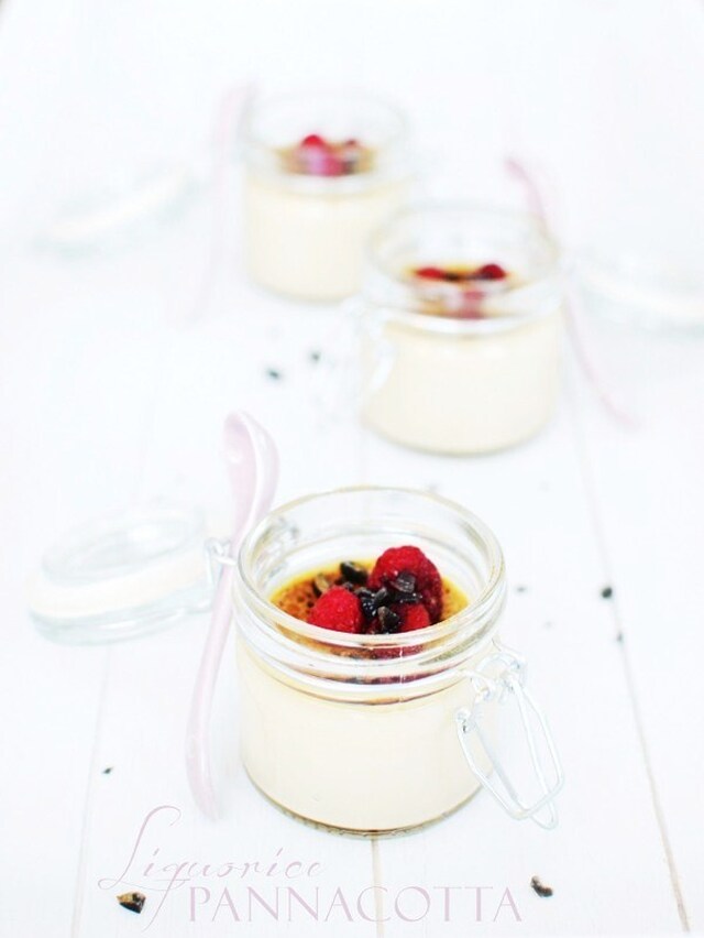 Liquorice Pannacotta (Lakritspannacotta)