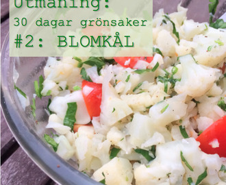 #2 – BLOMKÅL (30 dagar grönsaker)