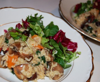 Champinjon-risotto