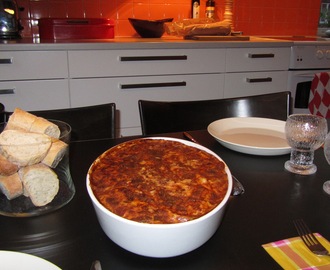 Vegetarisk Moussaka