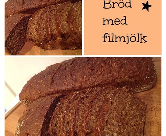 Bröd med filmjölk.