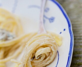 Fettuccine med svampsås