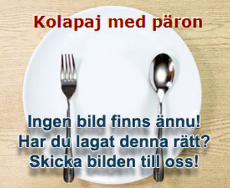 Kolapaj med päron