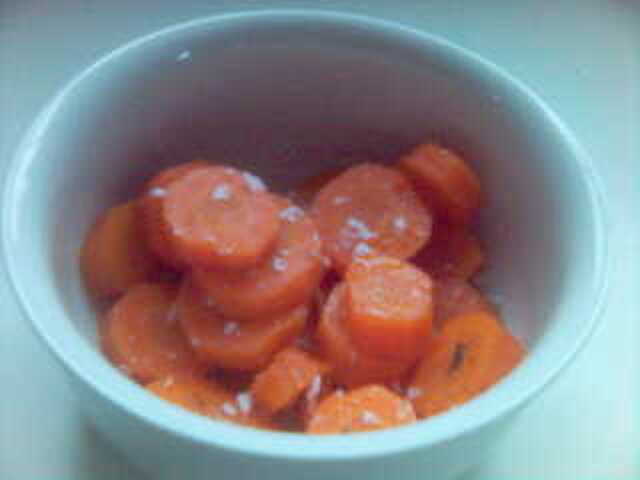 Buljongkokta morötter