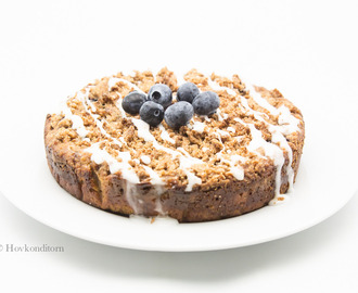 Blueberry-Quark Crumb Cake
