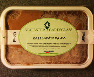 Stafsäter Gårdsglass – Kaffegräddglass