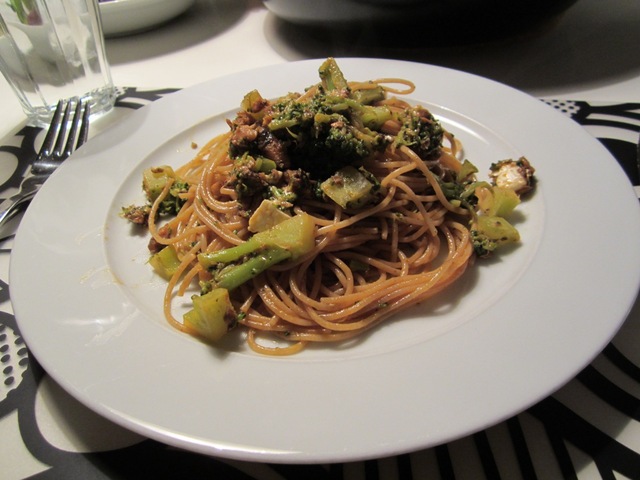 Broccoli och Ansjovis pasta