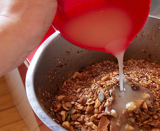 LCHF-müsli med smak av kanel