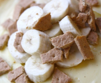 Banana & Chocolate Cheesecake – Banan & Choklad Cheesecake