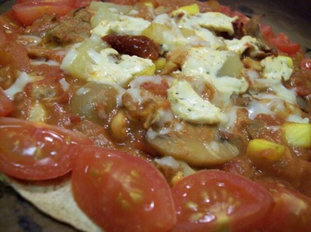 Indisk Kycklingtacos - fast som pizza :)
