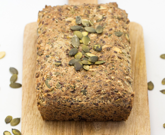 Gluten-Free Almond Quinoa Pumpkin Seed Bread