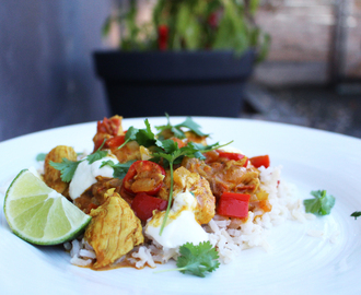 Chicken Tikka Masala på mitt vis