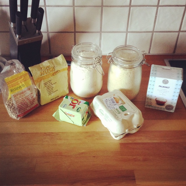Nyttiga frukostbullar (fria från gluten och mjölkprodukter)