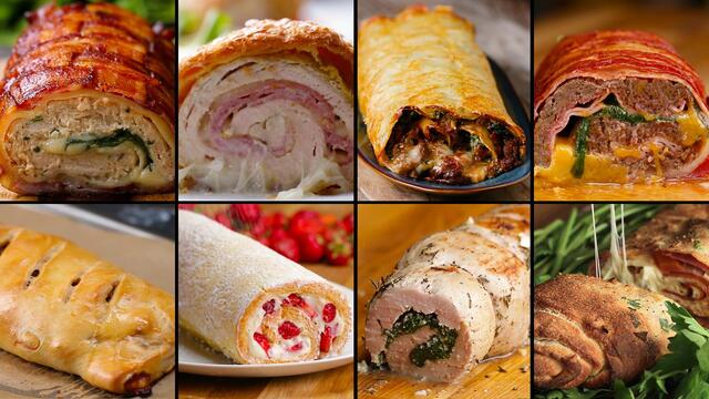 9 Mind-Blowing Party Food Rolls