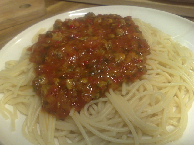 Spaghetti vongole