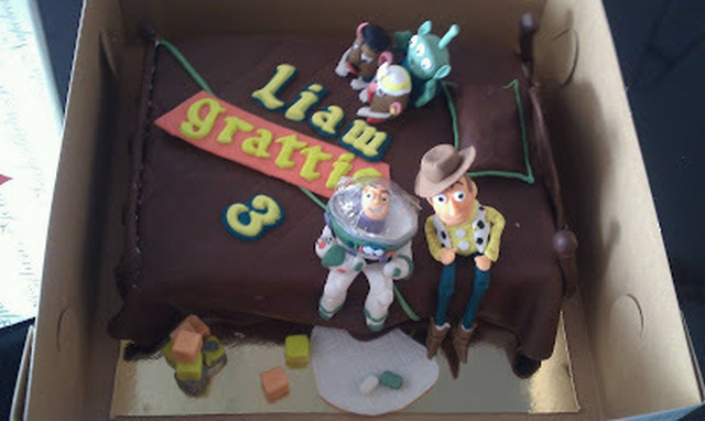 Liams toystory tårta