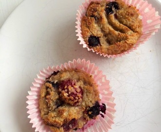 Nyttiga muffins utan gluten, socker och mjölk