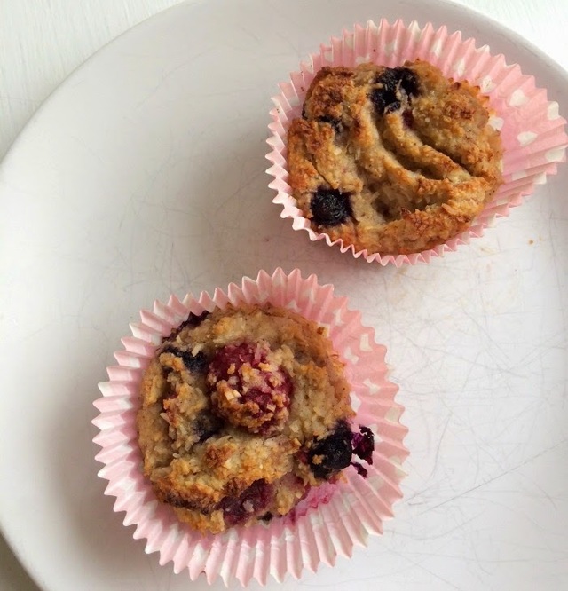 Nyttiga muffins utan gluten, socker och mjölk