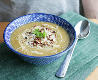 Jordärtskockssoppa Recept på Rostade Jordärtskockor, vitlök och äpple