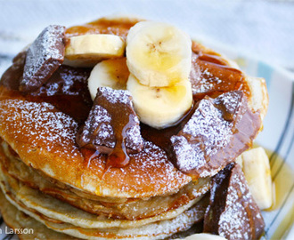 American Banana Pancakes