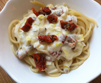 Silverstenks krämiga pasta med soltorkad tomat