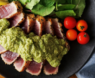 Tuna Katsu With Avocado Sauce