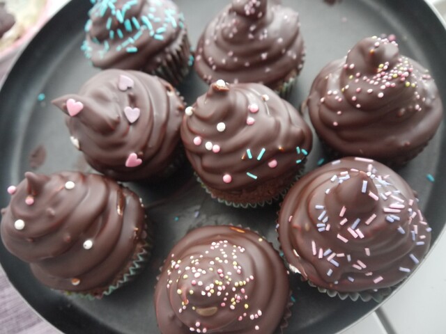 Leilas hi hat cupcakes