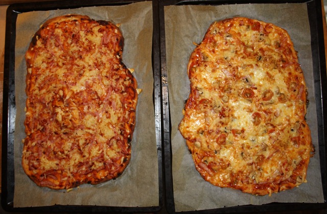 Hembakad Glutenfri pizza