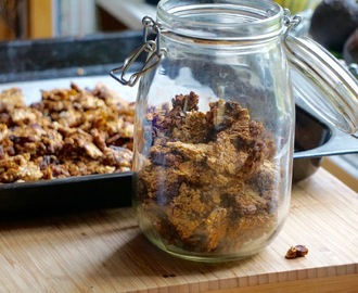 Granola – recept på nyttig granola (müsli) utan olja