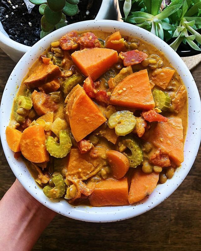 Lauren McNeill, RD MPH ? on Instagram: “COCONUT LENTIL STEW ✨ okay, let’s get one thing out into the open- this is not the most beautiful stew I’ve ever made ? But I can say that…”