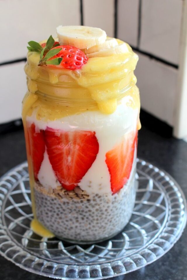 Smoothie med chiapudding