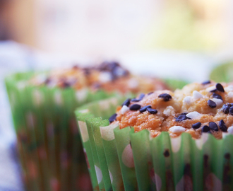 Heta ingefärsmuffins med citron