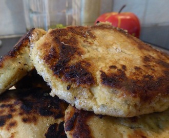 Vegetariskt till middag - kikärtsbiffar med rotfruktsgratäng