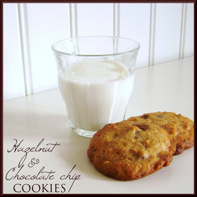 Hazelnut & Chocolate chip Cookies