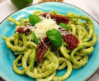 Raw Pasta Pesto