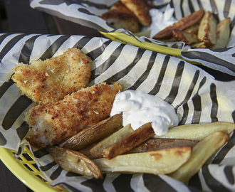 Enkel snabbmat hemma: Fish n’ chips