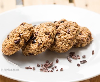 Cacao Nibs Oatmeal Cookies