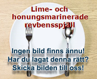 Lime- och honungsmarinerade revbensspjäll