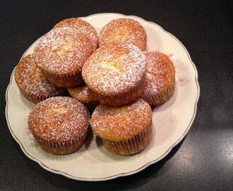 Saftiga saffransmuffins