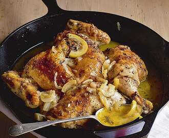 Skillet-Roasted Lemon Chicken