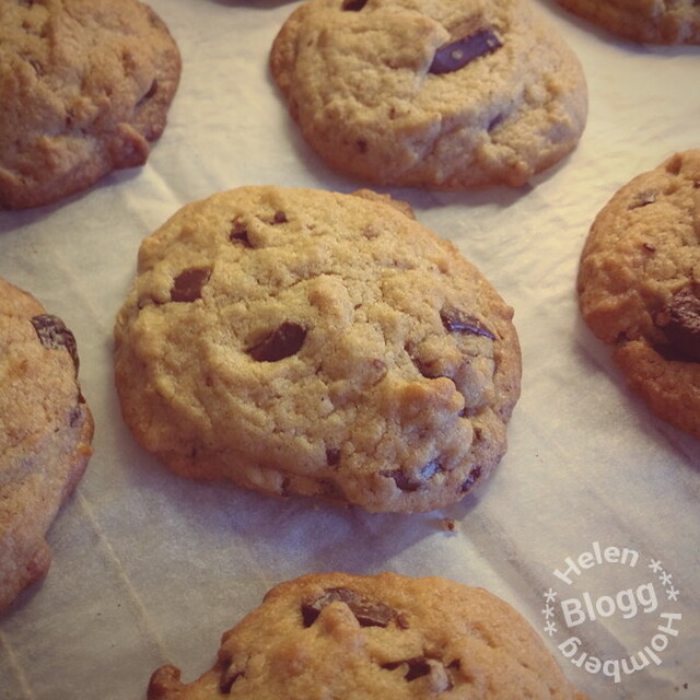 Chocolate chip cookies från tv-serien Vänner #recept #chocolatechipcookies #friends #vänner