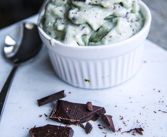 Mint Chocolate Chip Nice Cream