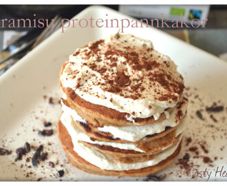 Pannkakssöndag: Tiramisu proteinpannkakor