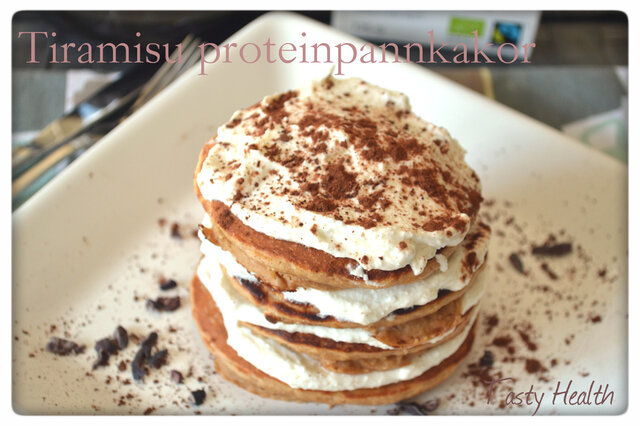 Pannkakssöndag: Tiramisu proteinpannkakor