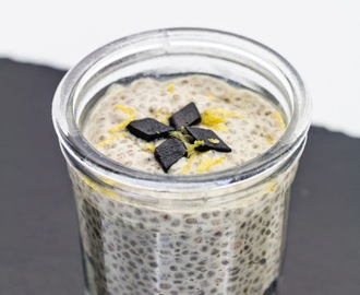 Licorice Lemon Chia Pudding